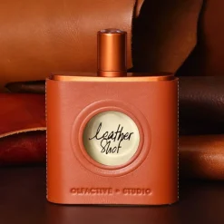 Leer | Perfume Lounge Leather Shot Sepia - extrait de parfum