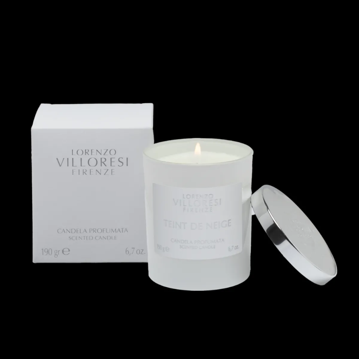 Voor Haar | Optimaal Genieten Van Geurkaarsen | Perfume Lounge Teint de Neige - geurkaars